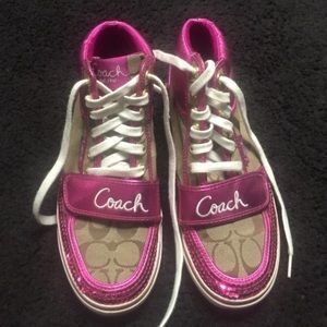 Coach Sequined Sneakers sz 8.5
