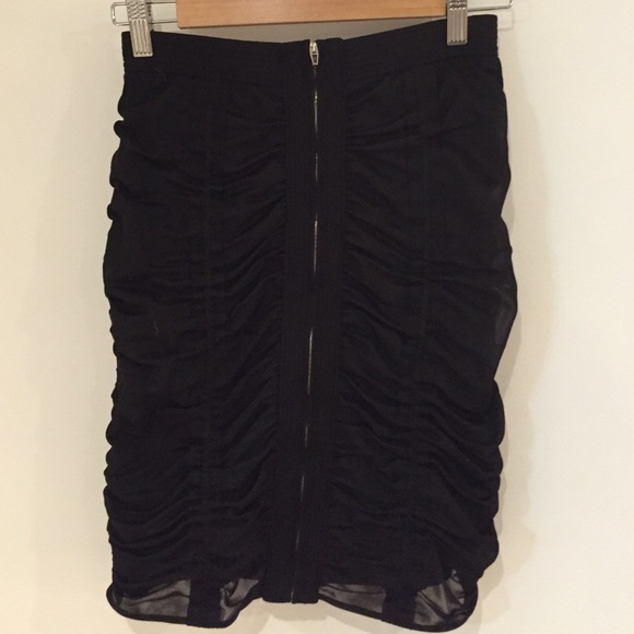 Alexander Wang bodycon black mini