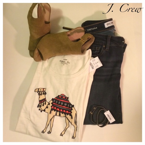 J. Crew Tops - NWT J. Crew Camel Tee