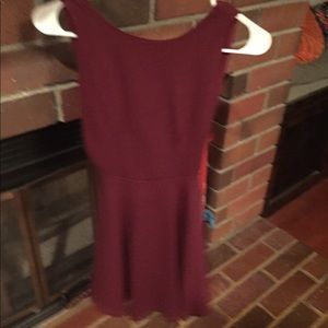 Ponte sleeveless skater dress