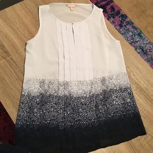 Banana Republic Tank Top in pale blue ombré