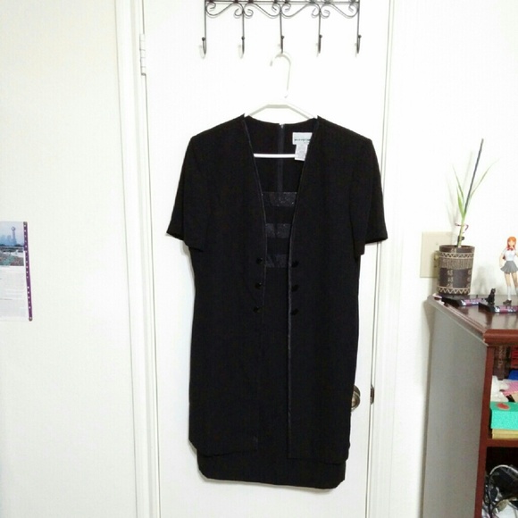 Black semi-formal dress