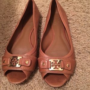 Tory Burch Opened toe flats