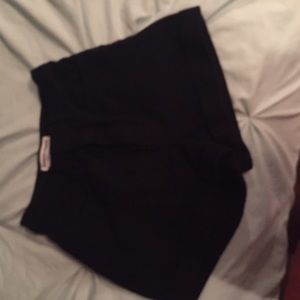 High waist Jean cuff short