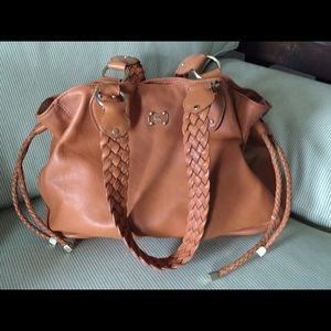 Michael Kors braided strap hobo