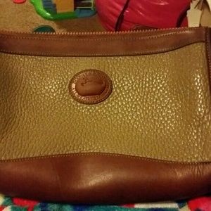 Vintage Dooney & Bourke Zipper Clutch