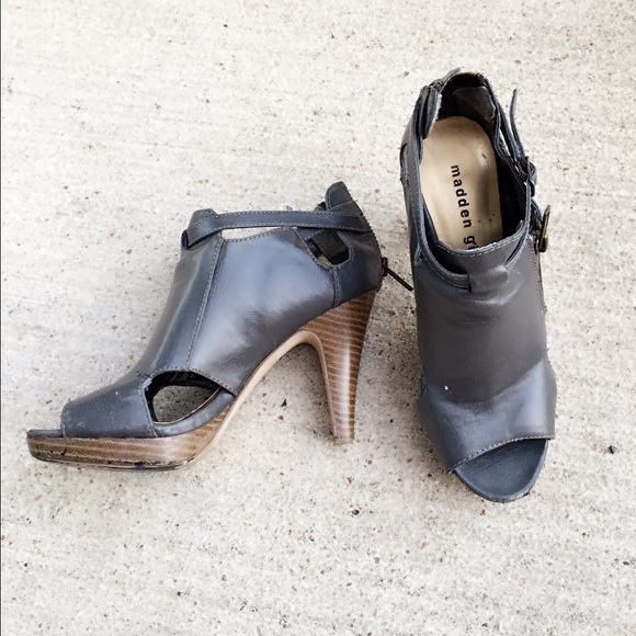 Madden Girl Grey Booties