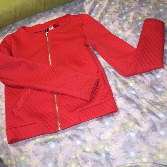 red jacket