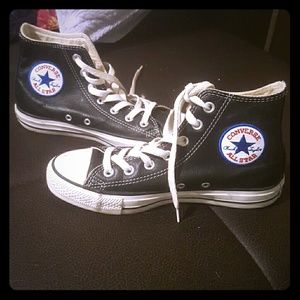 Leather Converse chuck Taylor