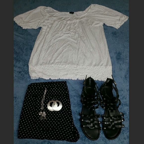 Polka-dot Top