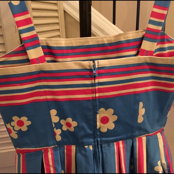 Betsey Johnson | striped floral dress - Picture 3 of 4