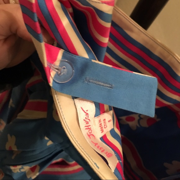 Betsey Johnson | striped floral dress - Picture 4 of 4