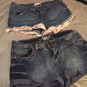 Jean short lot