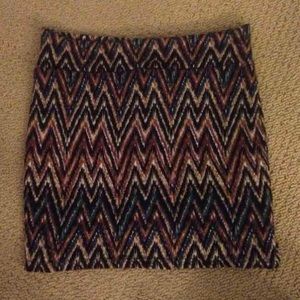 Tribal pencil skirt