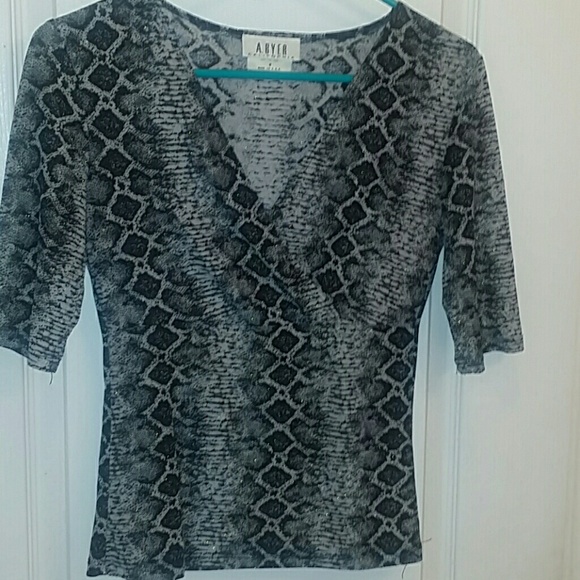 Sexy Snake skin print top