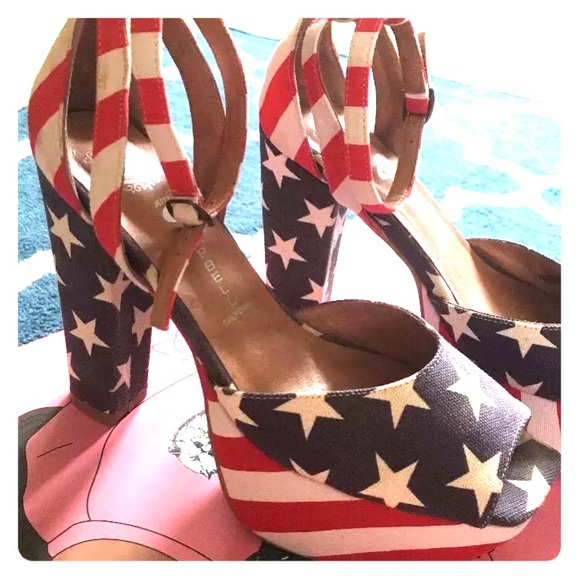 Jeffrey Campbell Shoes - Jeffrey Campbell Heels (Perfect for 4th of July!)