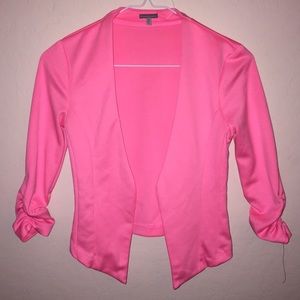 Pink blazer