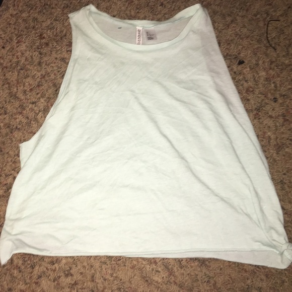 Mint muscle tank