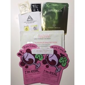 Assorted Korean masks