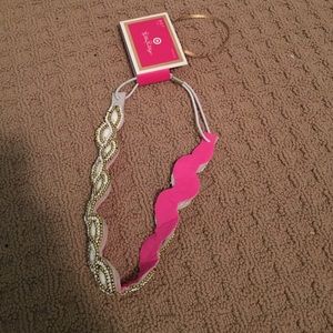 Lilly Pulitzer head band.