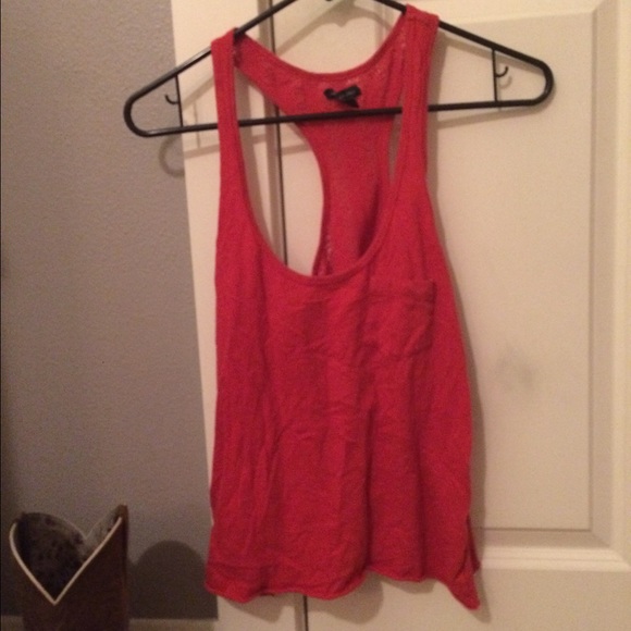 Red Tank Lace Razorback