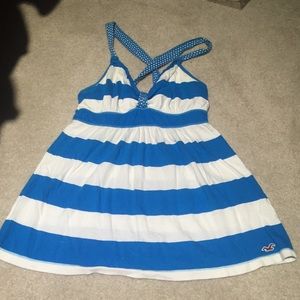 Hollister stripe tank top