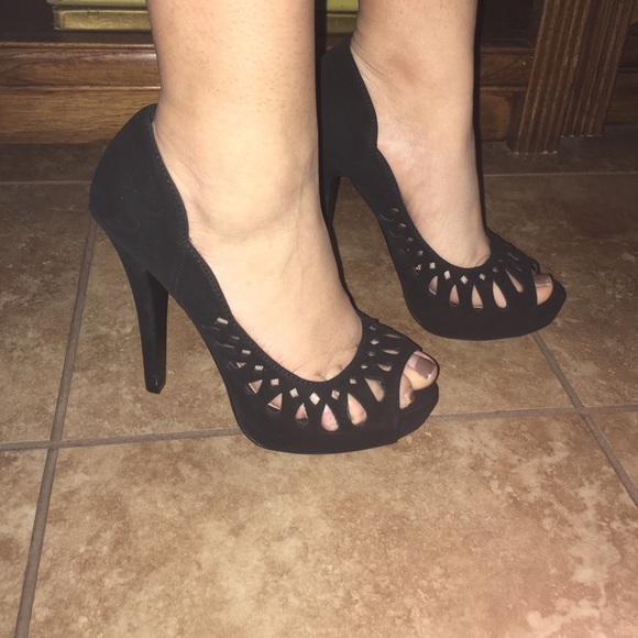 Little black heels