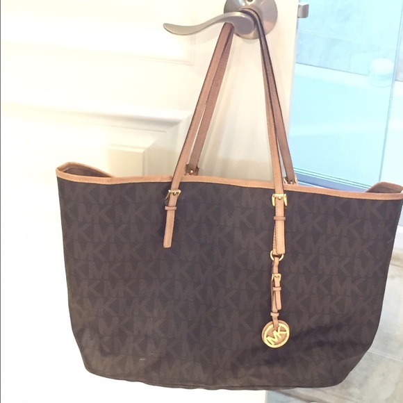 Michael Kors brown tote
