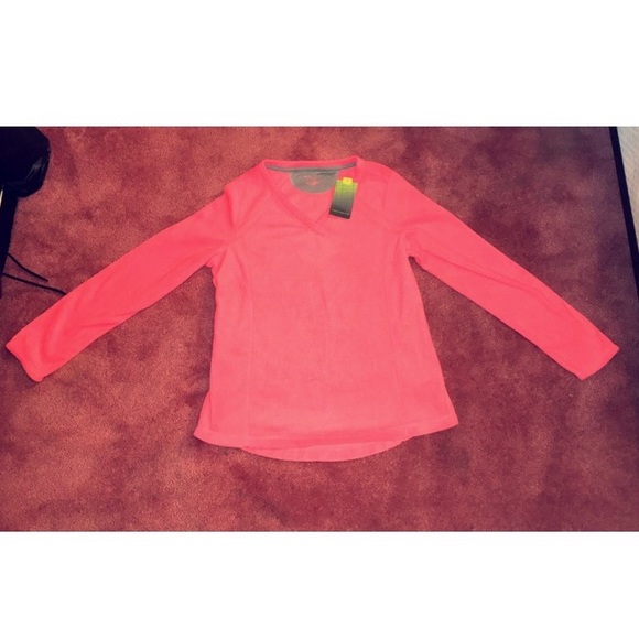 Tek Gear Women's Microfleece V-neck Shirt - Picture 4 of 4