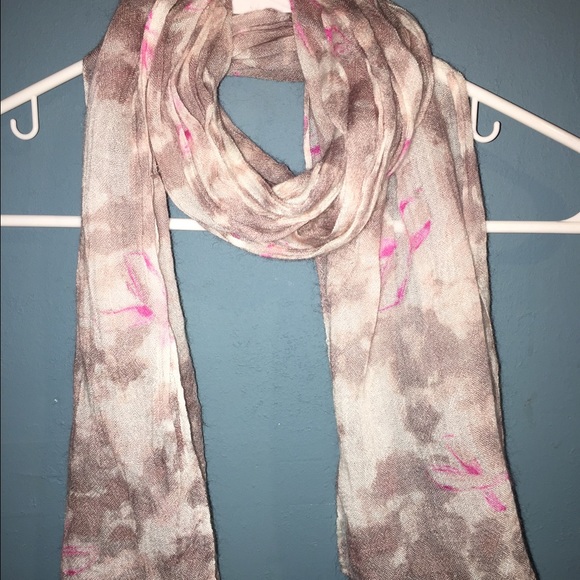 Pink ribbon Scarf, Breast cancer awareness