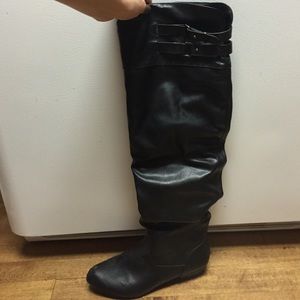 New over the knee boots never worn