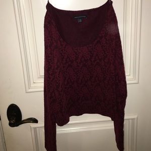 Maroon Blouse