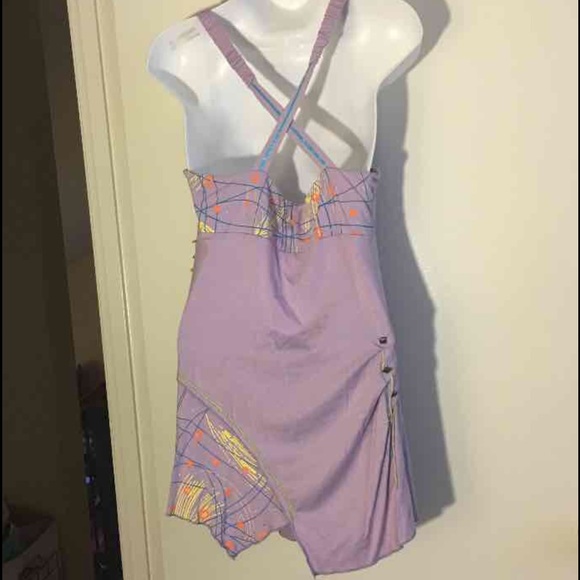 Unique FLORA PARIS Asymmetrical Tunic Top - Medium - Picture 3 of 3