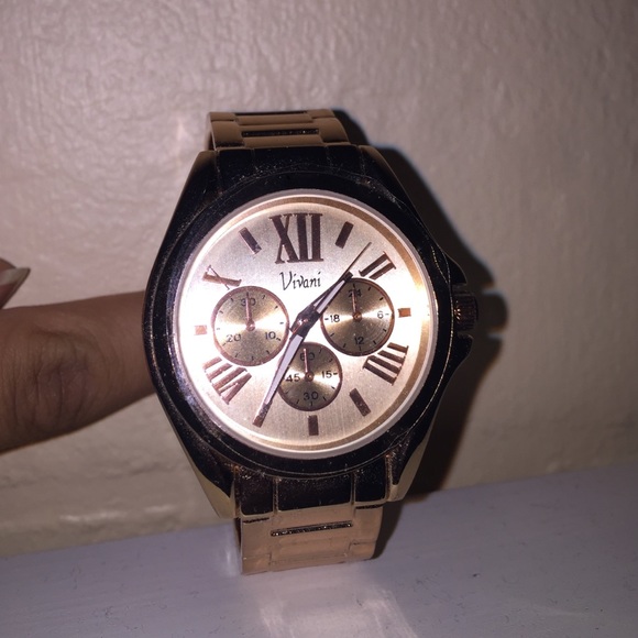 Vivani Accessories - NWT Rose Gold Vivani Watch