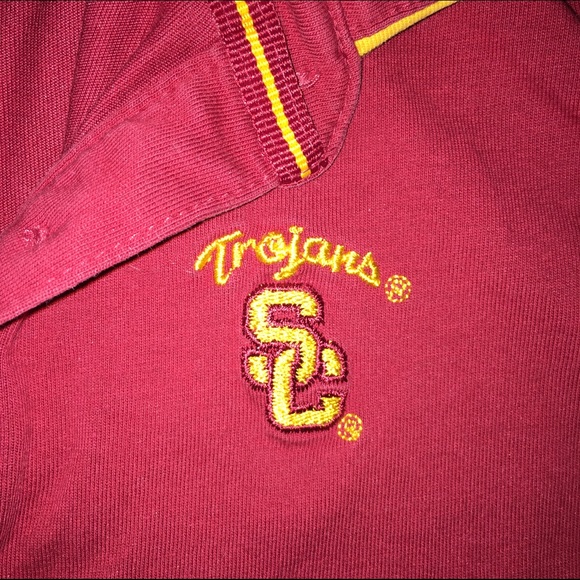 SOLD-Nike USC Polo Top - Picture 2 of 4