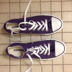 Purple Converse
