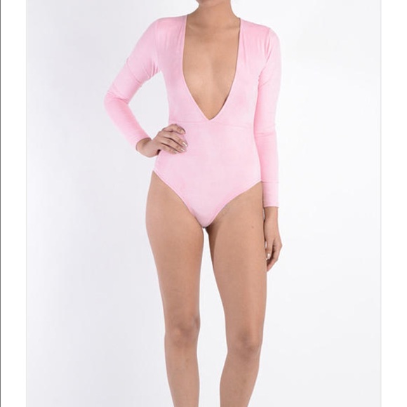 NWT Baby pink Bodysuit