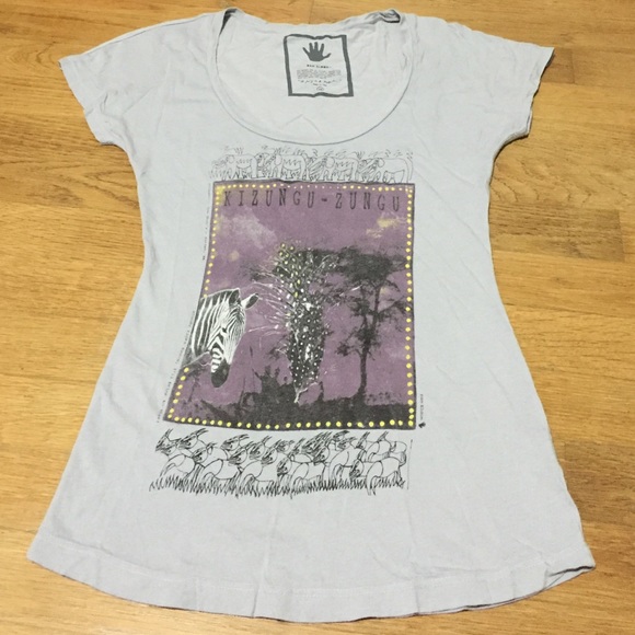 Abstract art tee