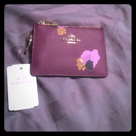 Coach ID keychain