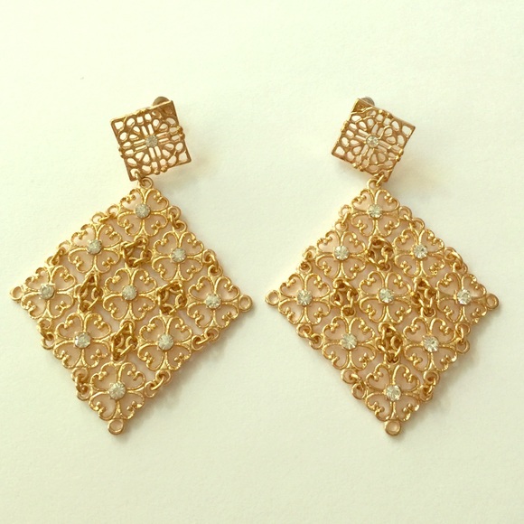 Long earrings