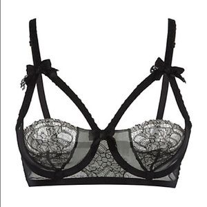 [LG] black lacy Alina bra