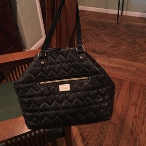 Black Heart Betsey Johnson Tote
