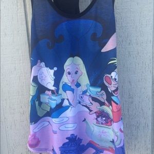 Alice In Wonderland Tank Top