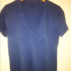 Madewell Whisper Cotton V-neck pocket tee
