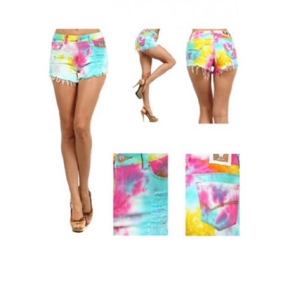 Slash jean shorts - Picture 3 of 3