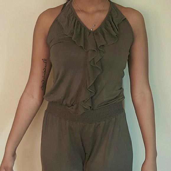 Green romper