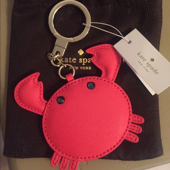Kate Spade Crab keychain/purse charm
