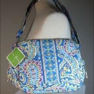 Vera Bradley Capri Blue Lindsay Crossbody