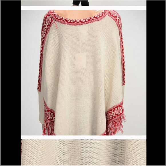 Moon Collection Sleeved Poncho Size Small - Picture 4 of 4