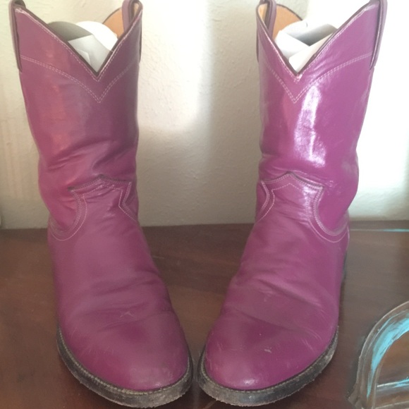 Justin Shoes - Vintage Western Cowboy Boot 🐎🐎